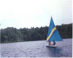 Watch out Kate! Don't hit the shore!